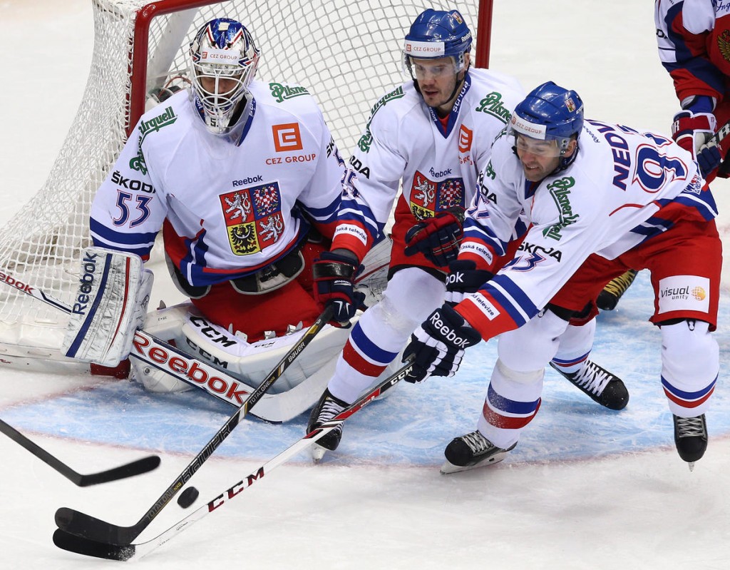 Чешские хоккеисты