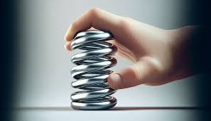 Деформация пружины под действием силы упругости